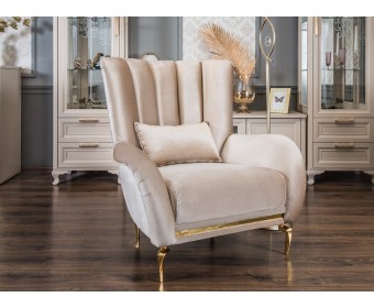 Кресло ЗАМИРА, бежевый