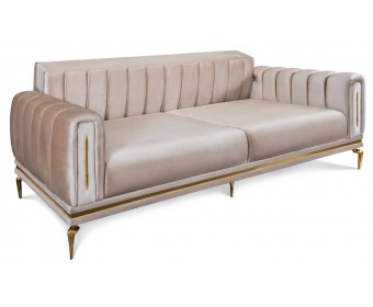 Комплект мягкой мебели ЗАМИРА, бежевый