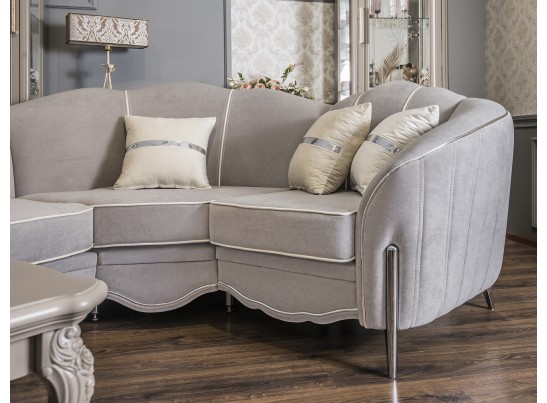 Диван GRAVITA угловой 2-У-1, серый серебро в Ростове-на-Дону