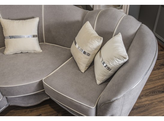 Диван GRAVITA угловой 2-У-1, серый серебро в Ростове-на-Дону