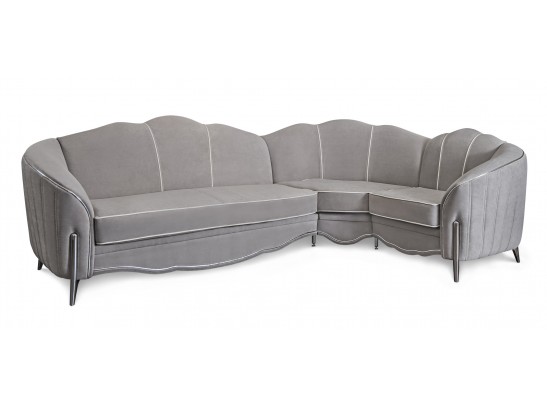 Диван GRAVITA угловой 3-У-1, серый серебро в Ростове-на-Дону