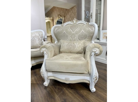 Кресло Натали, белый глянец в Ростове-на-Дону