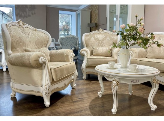 Диван Натали, белый глянец в Ростове-на-Дону