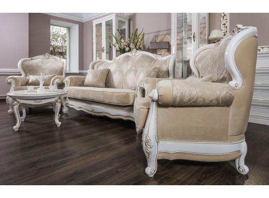 Комплект мягкой мебели Натали, белый глянец в Ростове-на-Дону