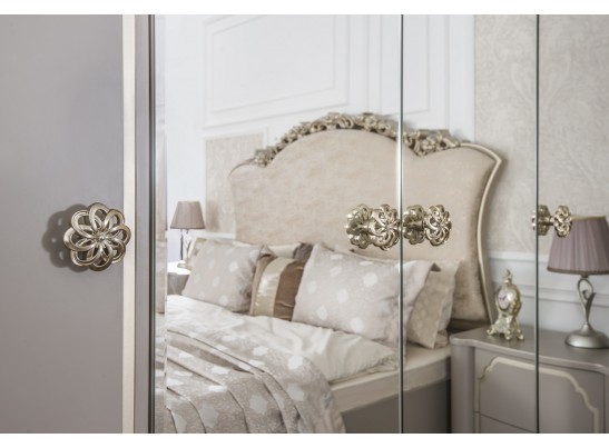 Шкаф 4-х дверный Лали, бежевый в Ростове-на-Дону