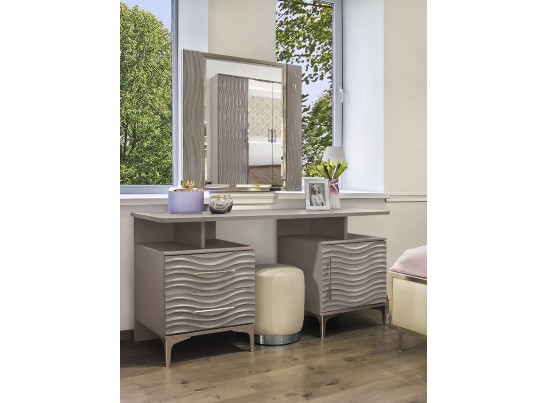 Туалетный столик Гравита, серый камень глянец в Ростове-на-Дону