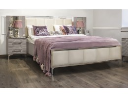 Кровать 180X200 Гравита, серый камень глянец