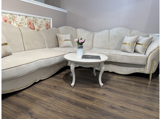 Столик круглый Мокко, бежевый в Ростове-на-Дону