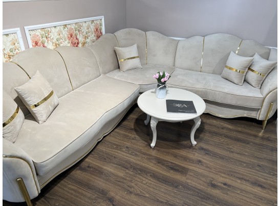 Столик круглый Мокко, бежевый в Ростове-на-Дону