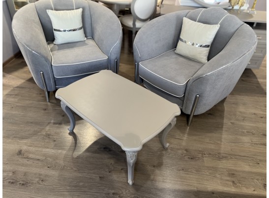 Столик прямоугольный Мокко, серый камень в Ростове-на-Дону