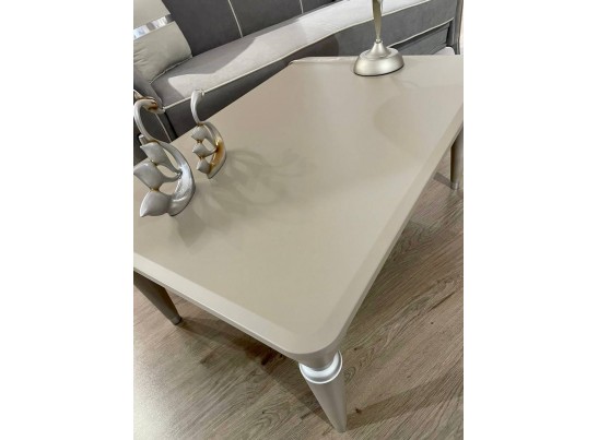 Столик прямоугольный Гравита, серый камень