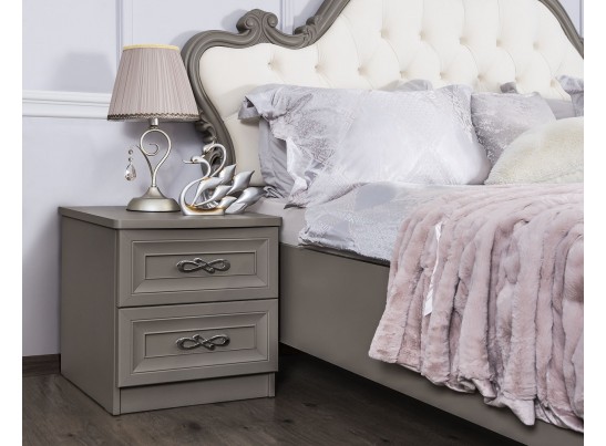 Спальня Мишель Лайт 5-ств серый камень