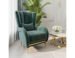 Кресло Замира оливковый