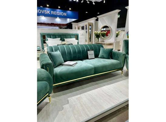 Комплект мягкой мебели Замира, оливковый Комплект мягкой мебели Замира, оливковый