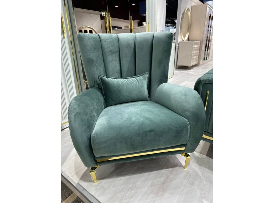 Комплект мягкой мебели Замира, оливковый Комплект мягкой мебели Замира, оливковый