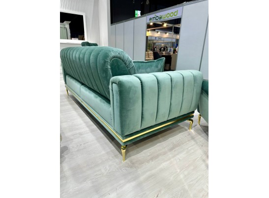 Комплект мягкой мебели Замира, оливковый Комплект мягкой мебели Замира, оливковый