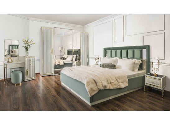 Шкаф Замира 5-дверный оливковый в Ростове-на-Дону