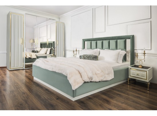 Кровать Замира 180x200 см оливковый в Ростове-на-Дону