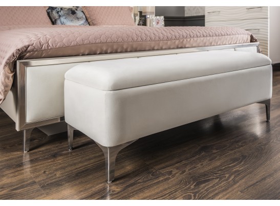 Банкетка GRAVITA белый глянец в Ростове-на-Дону