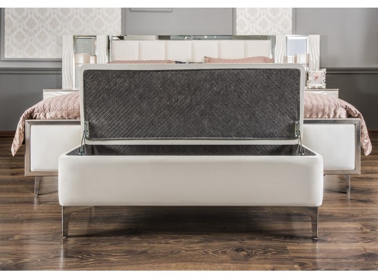 Банкетка GRAVITA белый глянец в Ростове-на-Дону