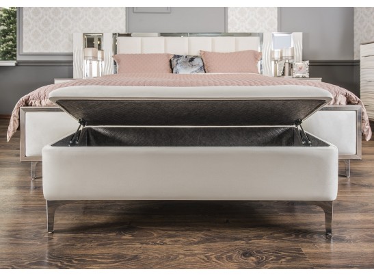 Банкетка GRAVITA белый глянец в Ростове-на-Дону