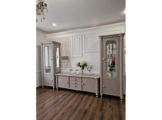 Витрина Лали1-ств серый камень в Ростове-на-Дону