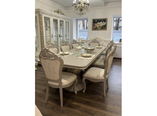 Стол Лали прямоугольный серый камень в Ростове-на-Дону