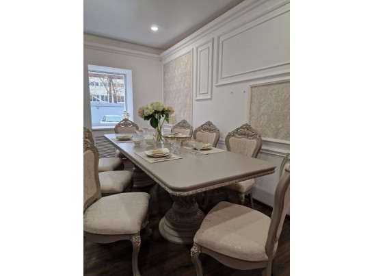 Стол Лали прямоугольный серый камень в Ростове-на-Дону