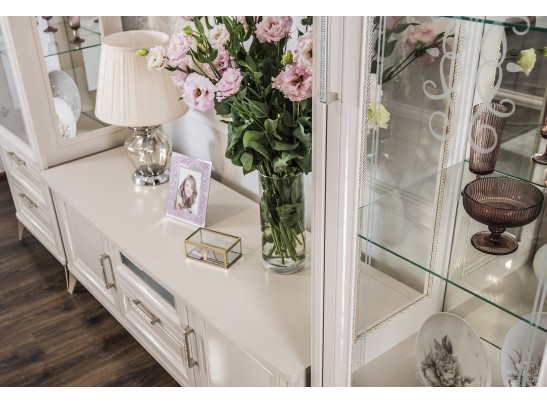 Гостиная Нонна 1+тв+1 бежевый глянец в Ростове-на-Дону Гостиная Нонна 1+тв+1 бежевый глянец в Ростове-на-Дону