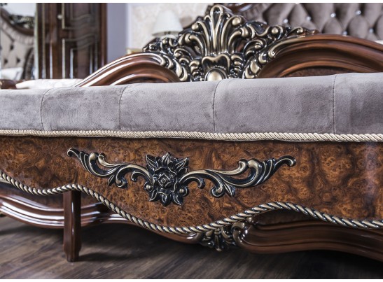 Банкетка Джоконда корень дуба глянец в Ростове-на-Дону