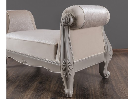 Оттоманка Мокко с двумя подлокотниками серый камень в Ростове-на-Дону