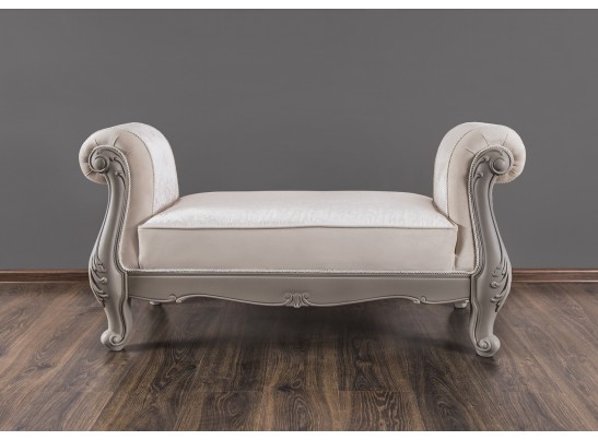 Оттоманка Мокко с двумя подлокотниками серый камень в Ростове-на-Дону