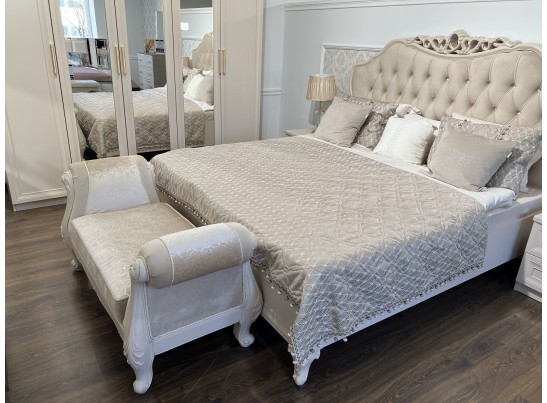 Оттоманка Мокко с двумя подлокотниками бежевый в Ростове-на-Дону