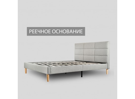 Кровать Milana 160х200 серый в Ростове-на-Дону