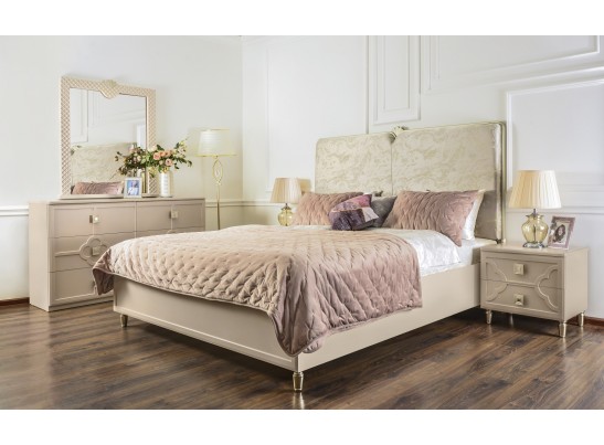 Комод Фелисия 6 ящиков мокко