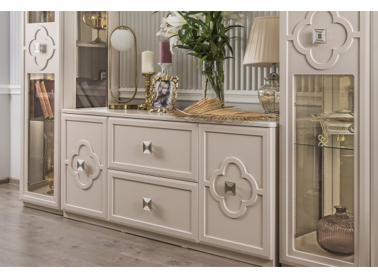 Гостиная Фелисия 1+тв+2 мокко