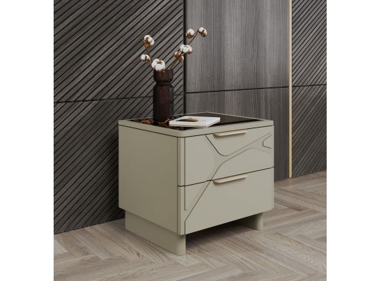 Спальня Лейла 6-ств светло серый камень