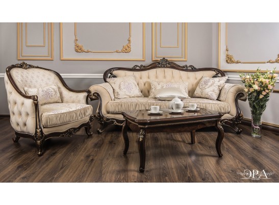 Диван Мона Лиза 3х местный караваджо