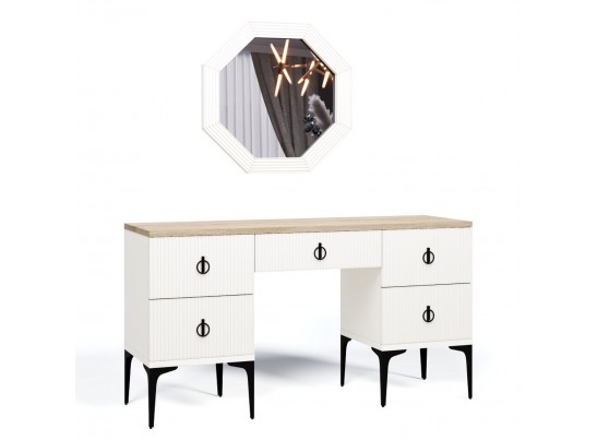 Туалетный столик Стелла белый