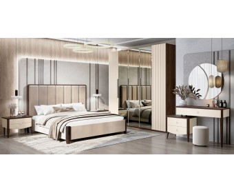 Спальня Жаклин 5-ств бежевый