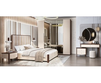 Спальня Жаклин 5-ств бежевый