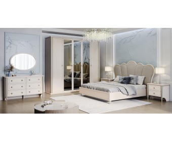 Спальня Диана 5-ств бежевый