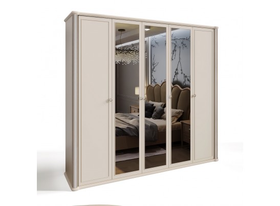 Спальня Диана 5-ств бежевый