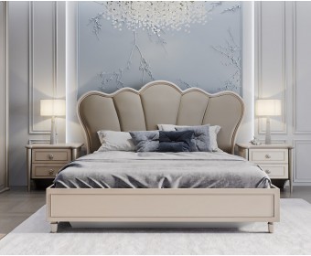 Кровать Диана 160x200 см бежевый