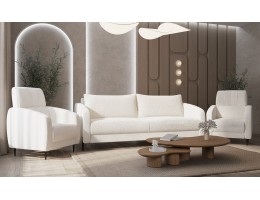 Комплект мягкой мебели Стелла белый