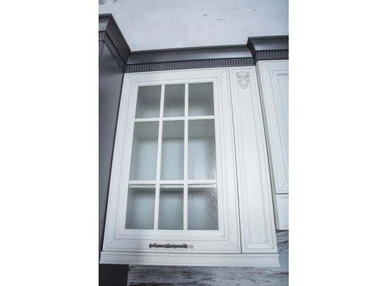 Кухня Берлин 27 (4,2 м) Гриджио-Бьянка