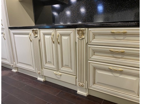 Кухня Патриция 11 (3,9 м) крем перламутр