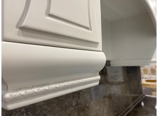 Кухня Кальяри Бьянка 40 (3,5*2,6 м) белый матовый