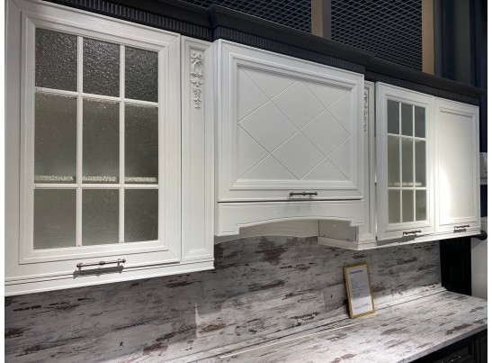 Кухня Берлин 42 (3,6 м) Гриджио-Бьянка