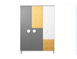 Шкаф 3-х створчатый FUN-BOX